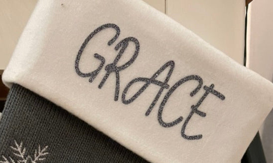 Nordic Style Personalised Christmas Stockings