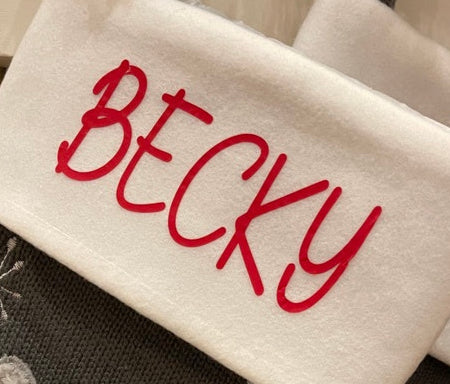 Nordic Style Personalised Christmas Stockings