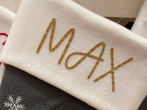 Nordic Style Personalised Christmas Stockings