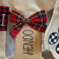 Tartan Personalised Christmas Stockings