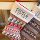 Nordic Style Personalised Christmas Stockings