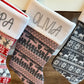 Nordic Style Personalised Christmas Stockings