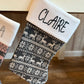 Nordic Style Personalised Christmas Stockings