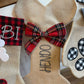 Tartan Personalised Christmas Stockings