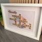 Personalised Family Scrabble Letter Frame