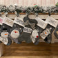 Grey Personalised Christmas Stockings