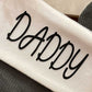 Black & White Reindeer Personalised Christmas Stocking