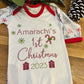 Personalised First Christmas Baby Grows