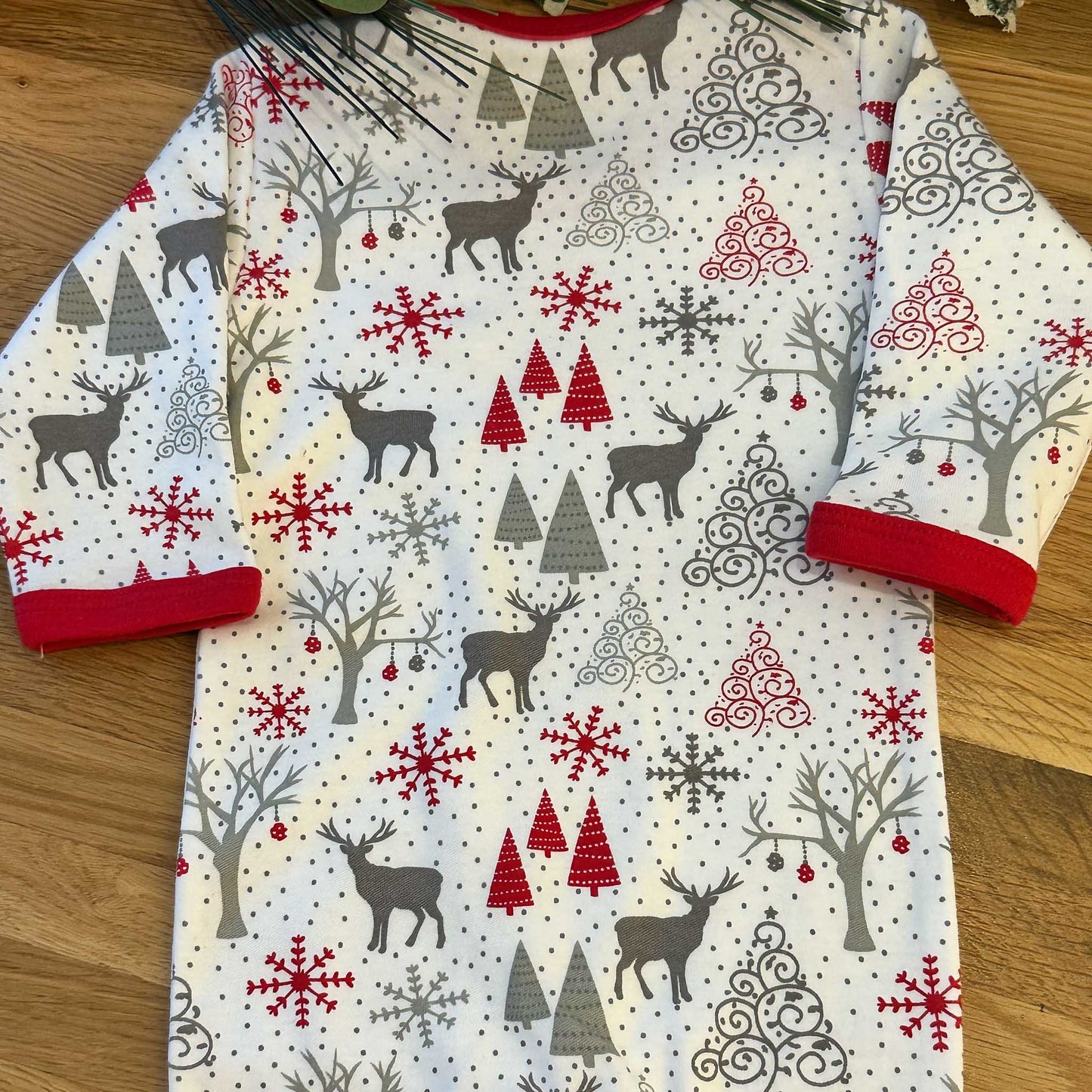 Personalised First Christmas Baby Grows