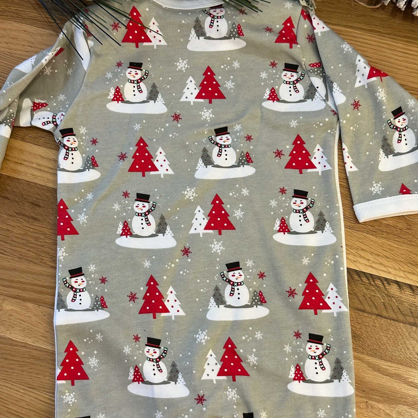 Personalised First Christmas Baby Grows