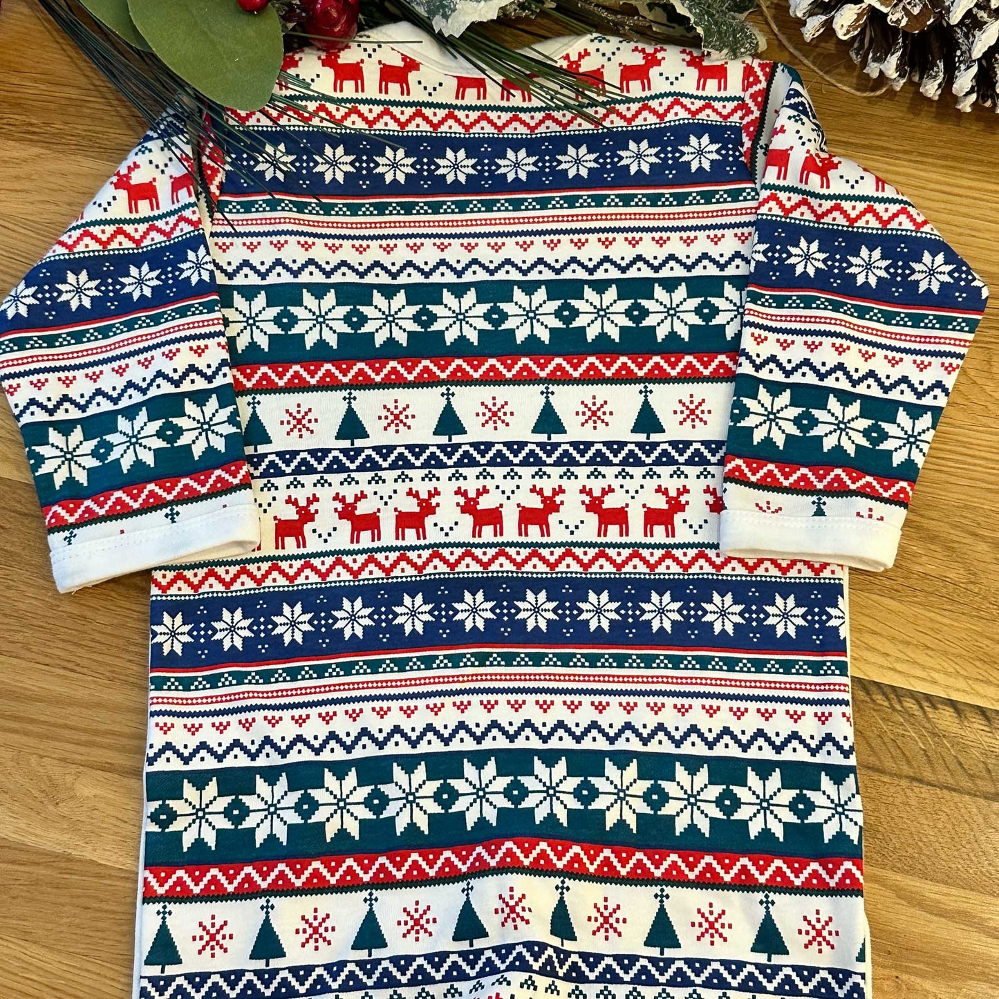 Personalised First Christmas Baby Grows