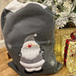 Personalised Grey Knitted Christmas Sacks