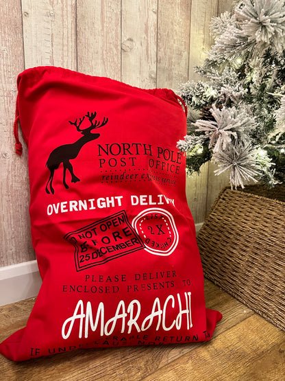 Personalised Christmas Sacks