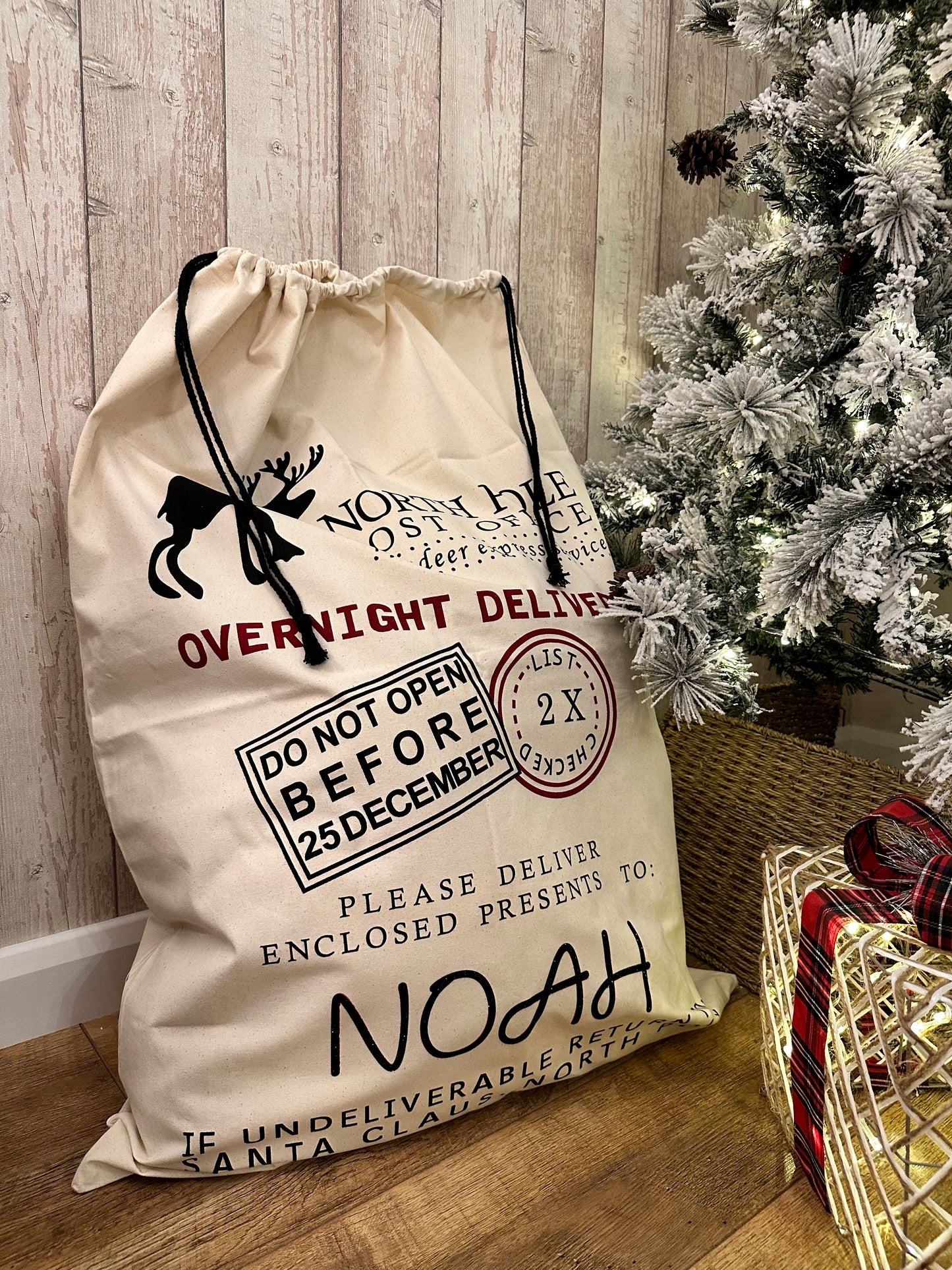 Personalised Jumbo Christmas Sack