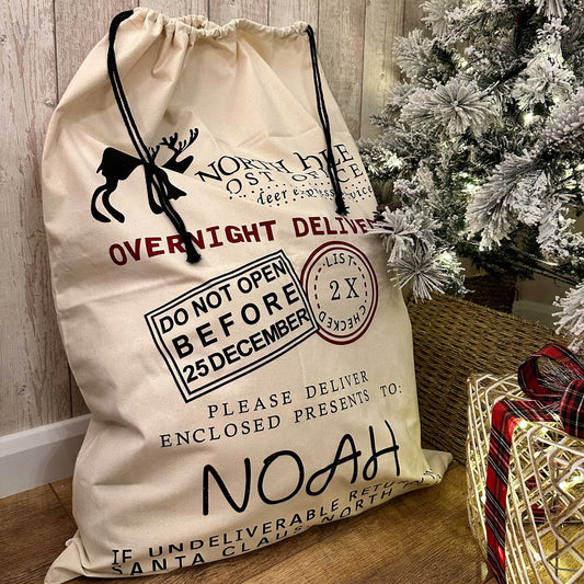 Personalised Jumbo Christmas Sack