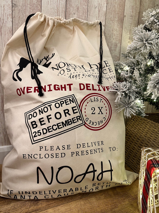 Personalised Jumbo Christmas Sack