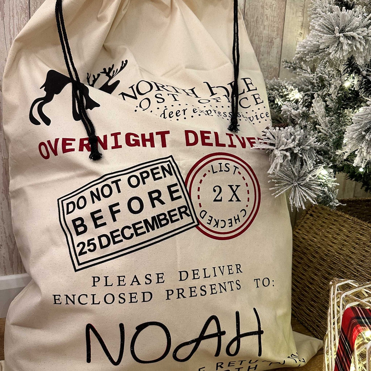 Personalised Jumbo Christmas Sack