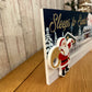 Personalised Sleeps to Santa Countdown Sign