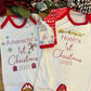 Personalised First Christmas Baby Grows