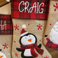 Tartan Personalised Christmas Stockings