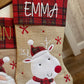 Tartan Personalised Christmas Stockings