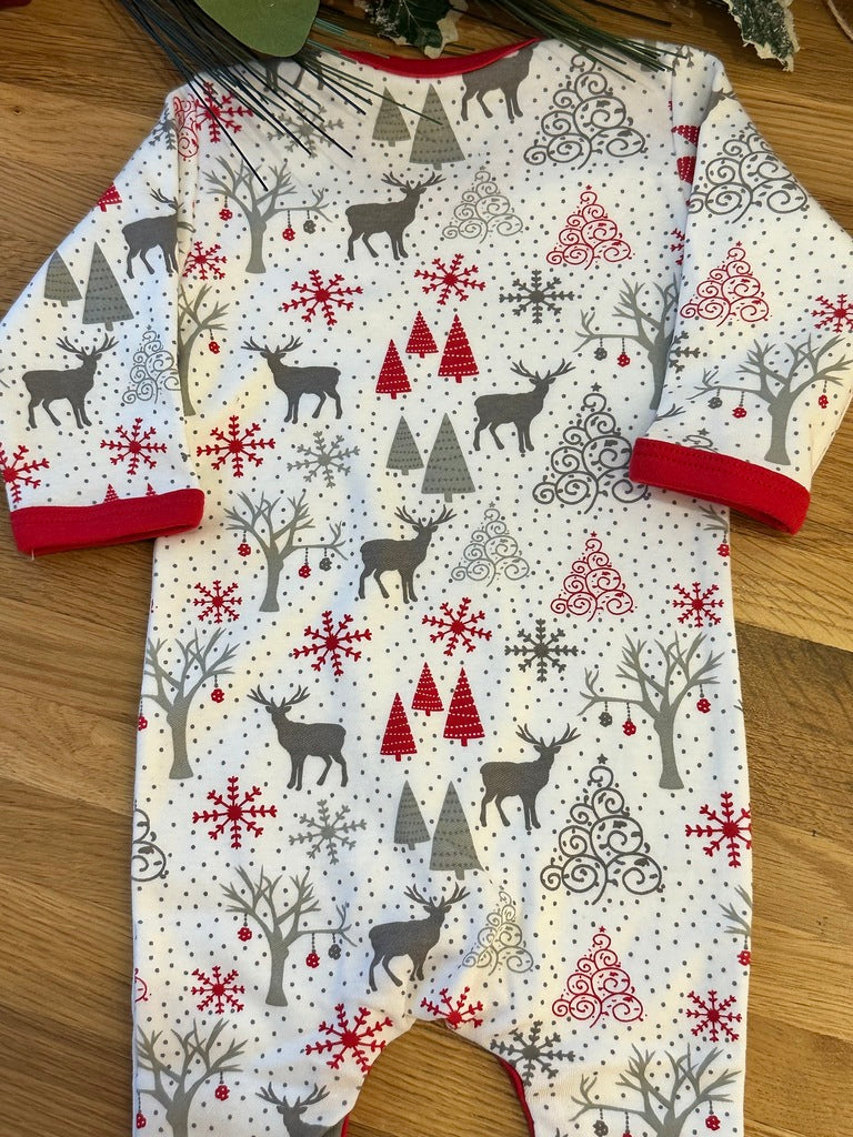 Personalised First Christmas Baby Grows